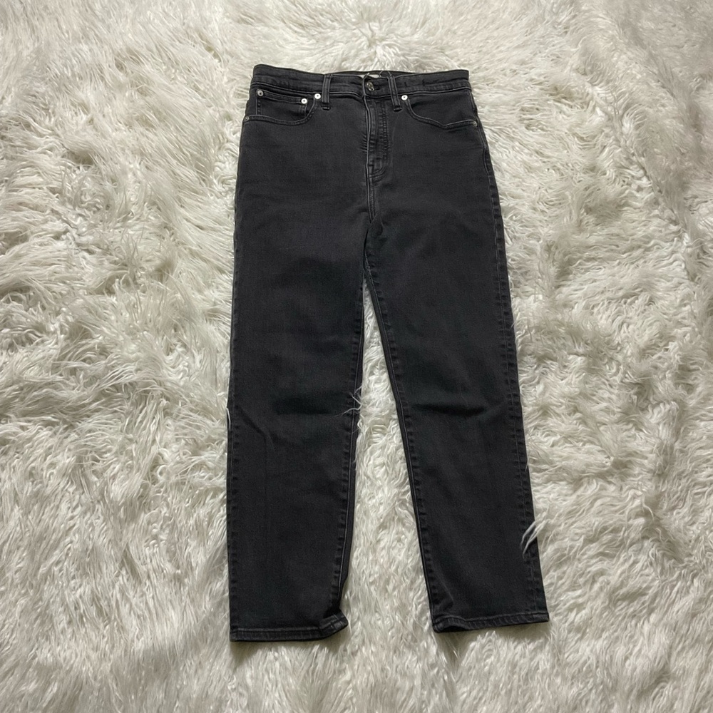 MADEWELL Women's‎ Black Classic Straight Jeans